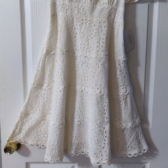 ✨SOLD✨Orange Creek eyelet dress - Picture 5 of 11